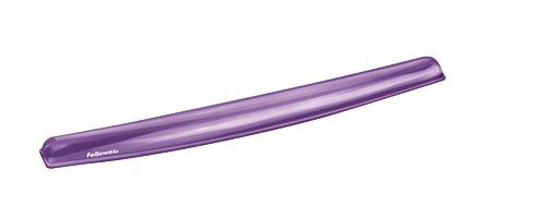 Fellowes Crystals Gel Wrist Rest Purple 91437