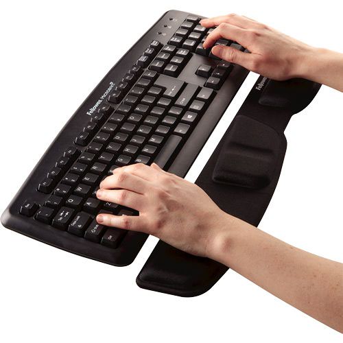 Fellowes 9182801 Fabrik Keyboard Palm Support 22016J