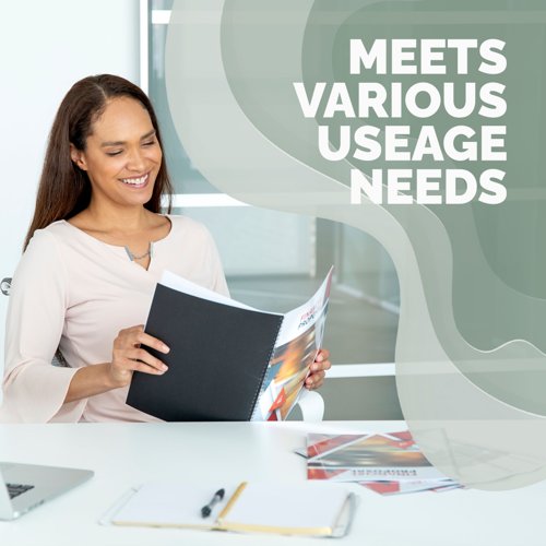 Fellowes A4 Binding Covers Translucent 150gsm (Pack of 50) 100143443