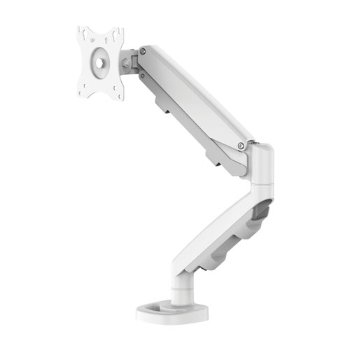 Fellowes 9683201 Eppa Single Monitor Arm - White