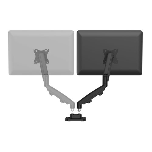 Eppaâ„¢ Dual Monitor Arm Kit - Black
