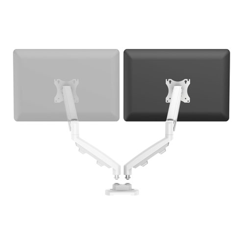 Eppaâ„¢ Dual Monitor Arm Kit - White