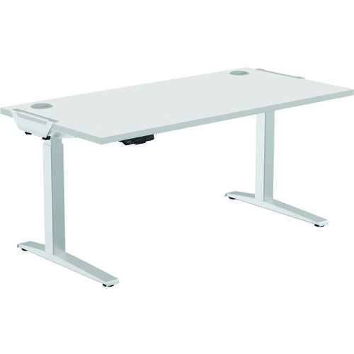 Levado™ Height Adjustable Desk - Grey 1600mm