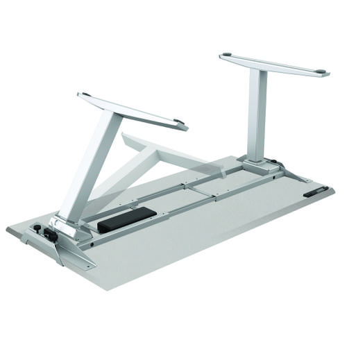 Levado™ Height Adjustable Desk - Grey 1600mm