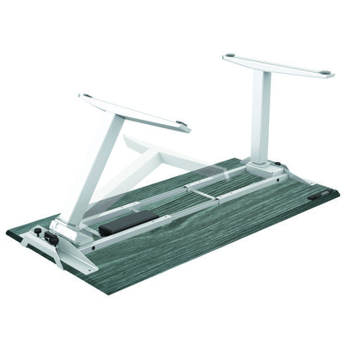 Levado™ Height Adjustable Desk - Newport Oak 1400mm