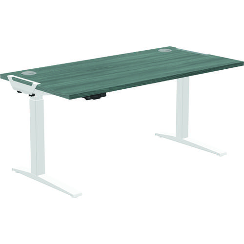 Levado™ Height Adjustable Desk - Newport Oak 1600mm