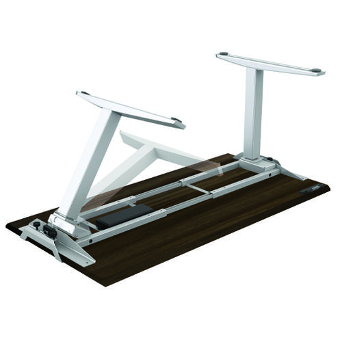 Levado™ Height Adjustable Desk - Walnut 1600mm