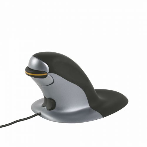 Penguin Ambidextrous Vertical Mouse Wired Small