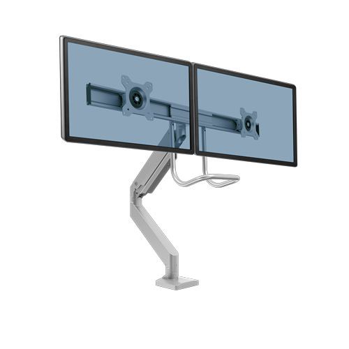 Eppa Crossbar Monitor Arm  Silver Laptop / Monitor Risers SW3110