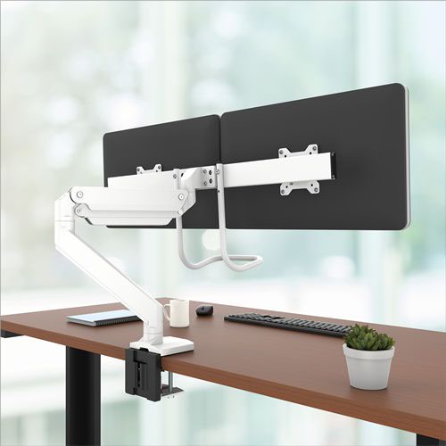 Eppa Crossbar Monitor Arm - White - 710-7894