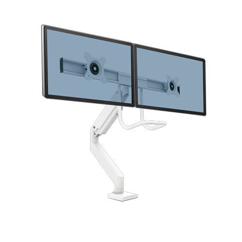 Eppa Crossbar Monitor Arm  White Laptop / Monitor Risers SW3109