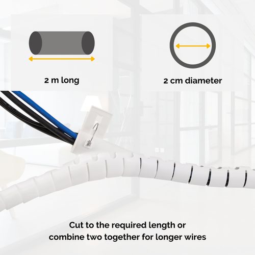 Fellowes CableZip™ - White