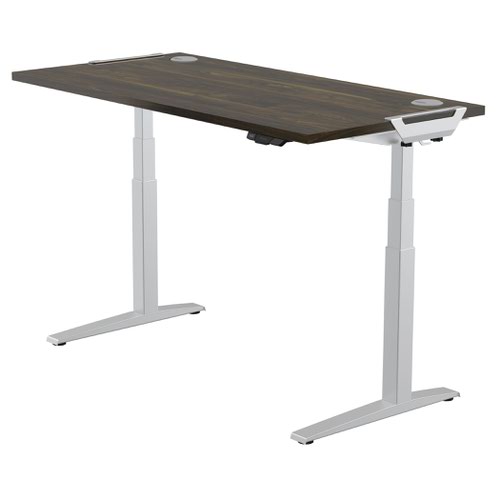 32362J - Fellowes Levado Height Adjustable Desk (Base Only) - Silver