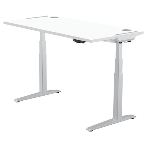 Fellowes Levado Height Adjustable Desk (Base Only) - Silver