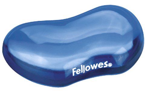 Fellowes Crystal Flex Rest Gel Blue Ref 91177-72