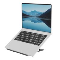 Fellowes Adjustable Laptop Riser Alumia Portable Laptop Stand Black