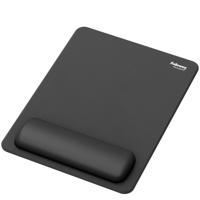 Fellowes Breyta XL Mousepad Recycled and Recyclable Antibacterial Wrist Rest Black - 100142560