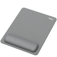 Fellowes Breyta XL Mousepad Recycled and Recyclable Antibacterial Wrist Rest Grey - 100142561