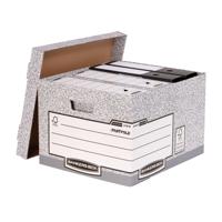 Bankers Box System Large Storage Box Grey Pack of 10