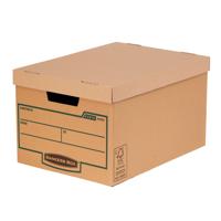 Fellowes Bankers Box Earth Series Large Storage Box Board Brown (Pack 10) 4470701
