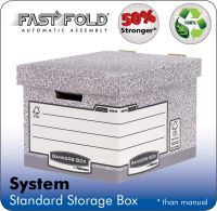 Bankers Box System Standard Office Archive Storage Boxes with Lids 00810