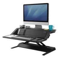 Fellowes 8081001 Lotus DX Sit-Stand Workstation - Black