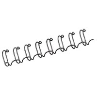 Fellowes Wire Binding Element 8mm Black (Pack of 100) 53261