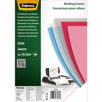 Fellowes Clear PET Binding Cover 180 micron A4 (Pack 100) 5384601