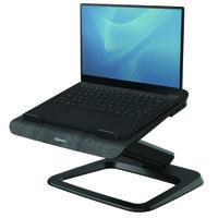 Fellowes Hana Laptop Support Height Adjustable 230V USB Black 8064301