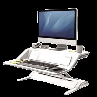 Lotus Dx Sit-Stand Workstation White