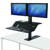 Fellowes Lotus VE Sit-Stand Workstation Dual Ref 8082001