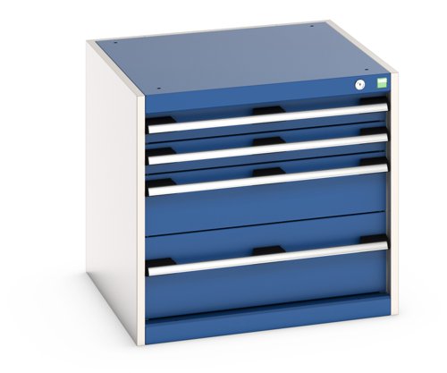 Bott 40019015.11V Cubio Drawer Cabinet 650 x 650 x 600mm
