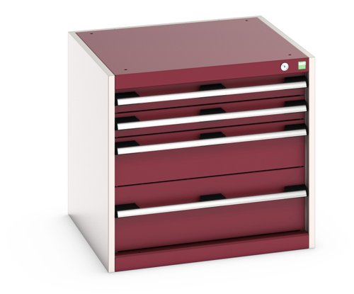 Bott 40019015.24V Cubio Drawer Cabinet 650 x 650 x 600mm
