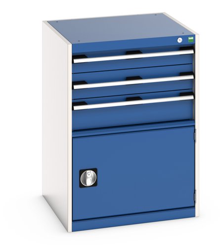 Bott 40019043.11V Cubio Drawer-Door Cabinet 650 x 650 x 900mm