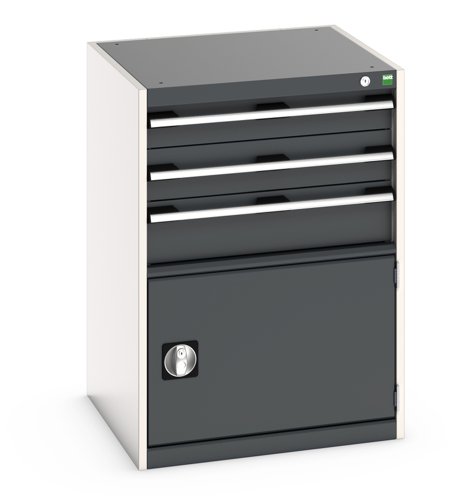 Bott 40019043.19V Cubio Drawer-Door Cabinet 650 x 650 x 900mm