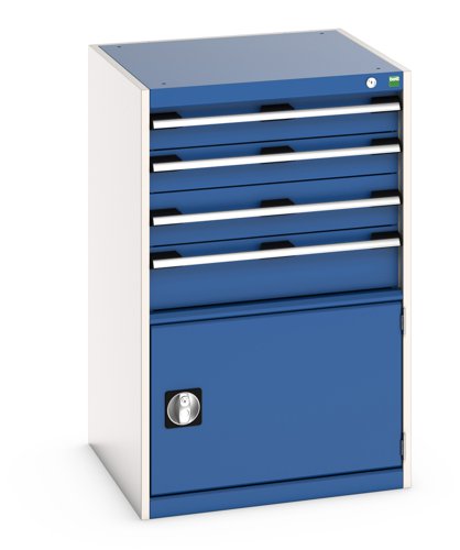 Bott 40019055.11V Cubio Drawer Cabinet 650 x 650 x 1000mm