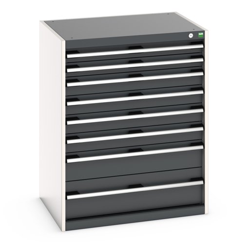 Bott 40020142.19V Cubio Drawer Cabinet 800 x 650 x 1000mm