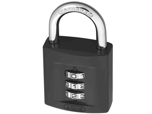 ABUS Mechanical 46800 158/40 40mm Combination Padlock (3-Digit) Die-Cast Body Carded
