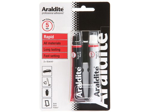 Araldite® ARL400005 Rapid Epoxy 2 x 15ml Tubes