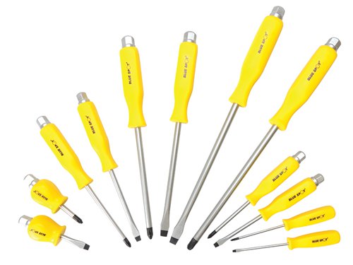 BlueSpot Tools 12058 Hex Drive Screwdriver Set,12 Piece