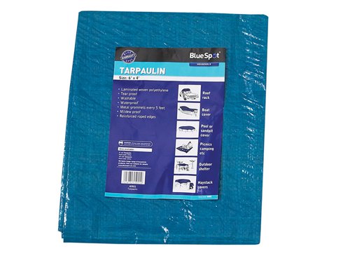 BlueSpot Tools 45922 Tarpaulin 1.9 x 2.9m (6 x 9ft)