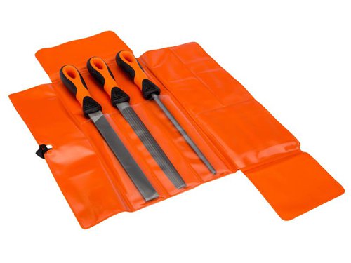 Bahco 1-473-08-2-2 200mm (8in) ERGO™ Engineering File Set, 3 Piece