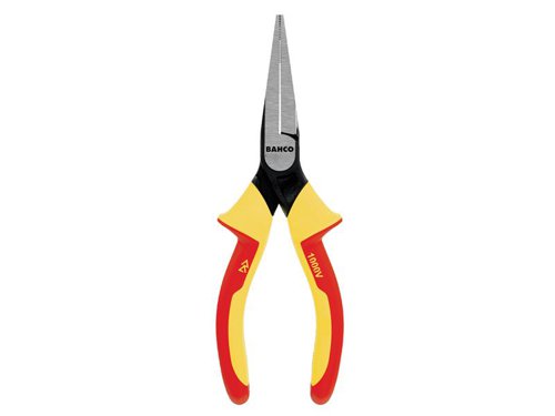 Bahco 2421 S-140 2421S ERGO™ Insulated Flat Nose Pliers 140mm (5.1/2in)