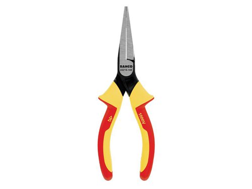 Bahco 2421 S-160 2421S ERGO™ Insulated Flat Nose Pliers 160mm (6.1/4in)