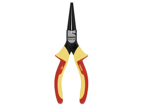 Bahco 2521 S-160 2521S ERGO™ Insulated Round Nose Pliers 160mm (6.1/4in)