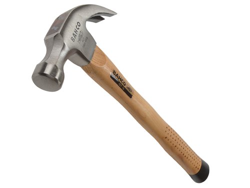 Bahco 427-16 Claw Hammer Hickory Shaft 450g (16oz)
