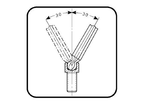 Bahco BE-9770 Hexagon Key Set, 9 Piece (1.5-10mm)