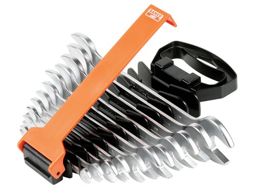 Bahco S10/SH11 Double Open Ended Spanner Set of 11 S10/SH11 Metric 6 to 27mm