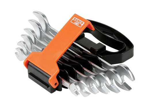 Bahco S10/SH6 Double Open Ended Spanner Set of 6 S10/SH6 Metric 8 to19mm