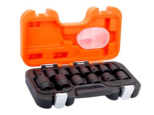 Bahco D/S14 D/S14 Impact Socket 14 Piece Set 1/2in Square Drive